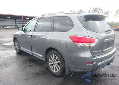 2015 Nissan Pathfinder Sl z USA, uszkodzony, nr VIN 5N1AR2MM2FC639194